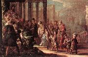 VIGNON, Claude Esther before Ahasuerus oil painting